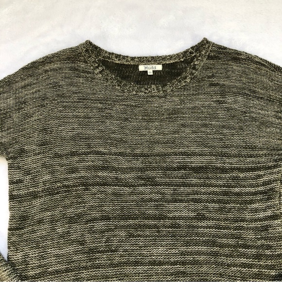 Mudd, Scoop Neck Sweater, High Low Hem, Size L - Picture 7 of 14